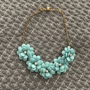 J-Crew Flower Necklace